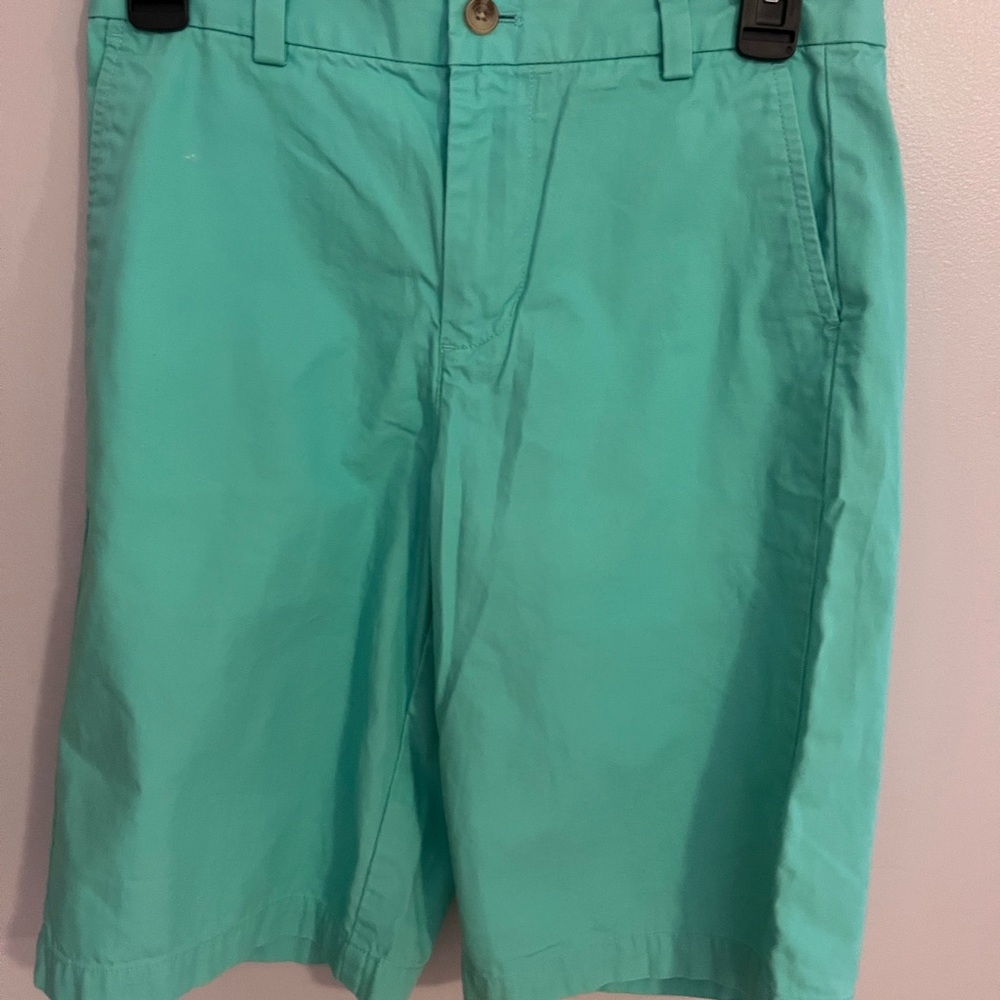 Vineyard Vines Boys Flat Front Chino Shorts Size 14